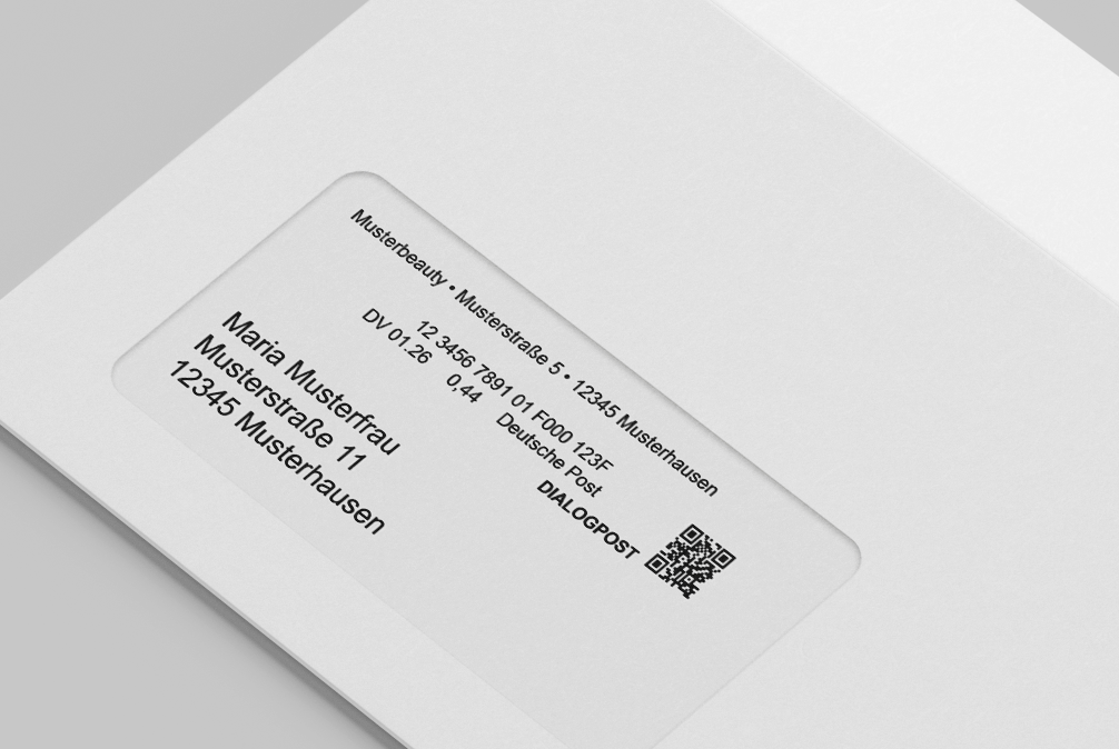 Personalisierung Brief